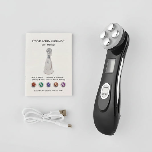 5-in-1 RF EMS LED Facial Rejuvenation Device