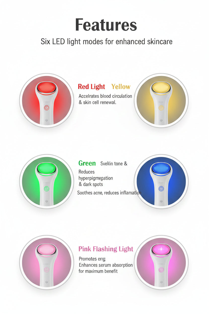 5-in-1 RF EMS LED Facial Rejuvenation Device