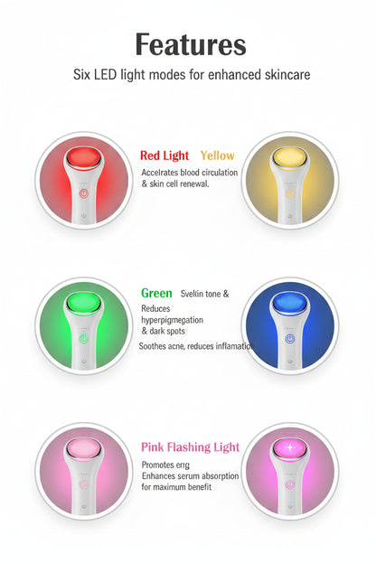 5-in-1 RF EMS LED Facial Rejuvenation Device
