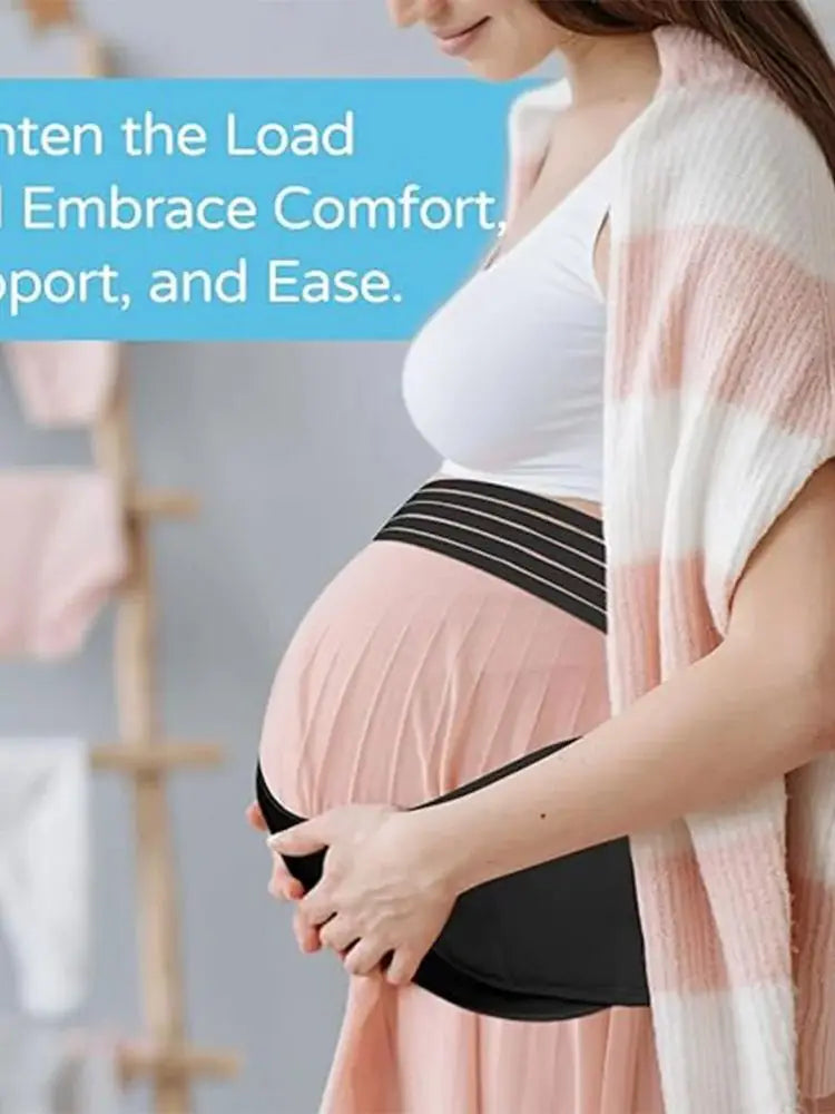 Pregnant Women Support Belly Band Back Clothes Belt Adjustable Waist Care