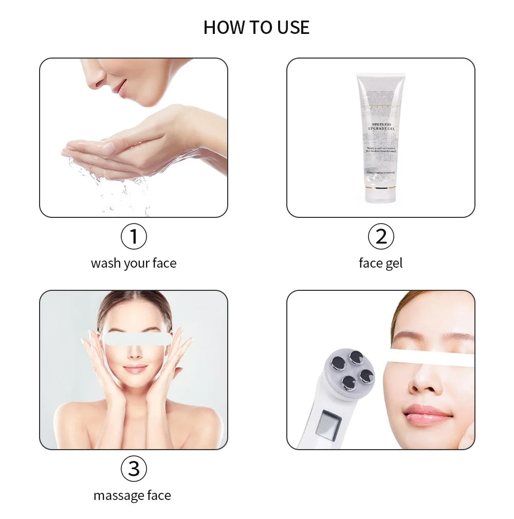 5-in-1 RF EMS LED Facial Rejuvenation Device