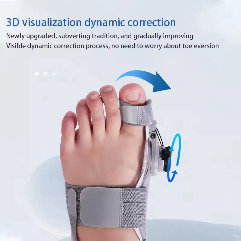 Bunion Corrector Unisex Foot Hallux Valgus Braces Rotatable