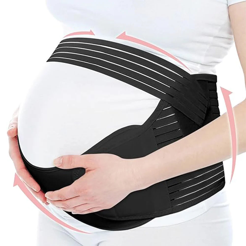 Pregnant Women Support Belly Band Back Clothes Belt Adjustable Waist Care
