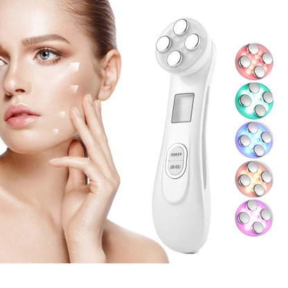 5-in-1 RF EMS LED Facial Rejuvenation Device