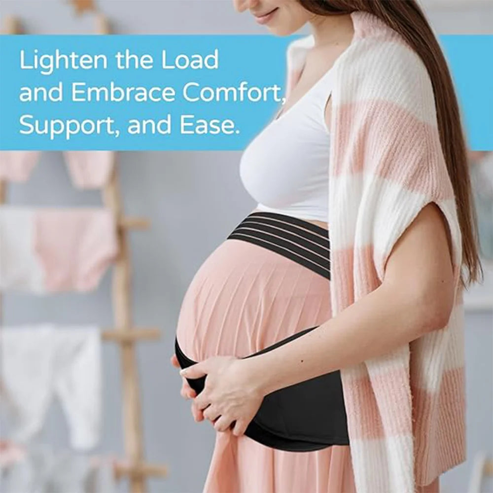 Pregnant Women Support Belly Band Back Clothes Belt Adjustable Waist Care