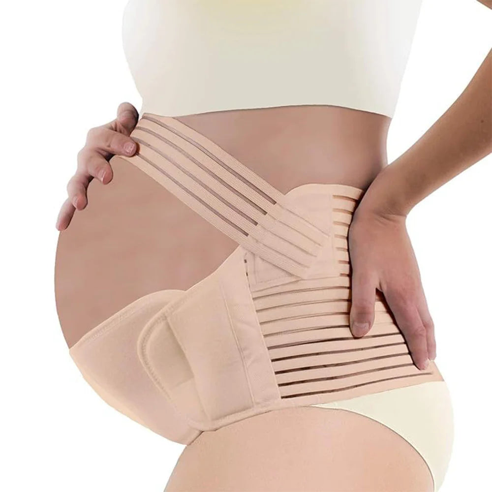 Pregnant Women Support Belly Band Back Clothes Belt Adjustable Waist Care